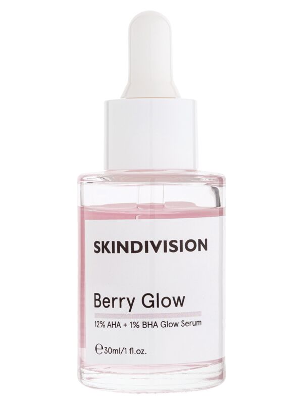 SkinDivision - Berry Glow - 12% AHA + 1% BHA Glow Serum
